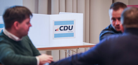 In der Sache bei der AfD: Die Dresdner CDU. Hier bei einem Parte...