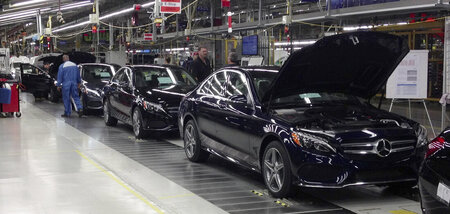 In den USA bislang noch gewerkschaftsfrei: Mercedes