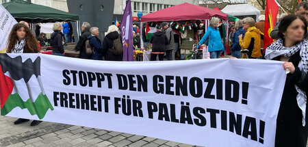 »Freiheit für Palästina«: Diese Forderung sorgte bei dem Osterma...