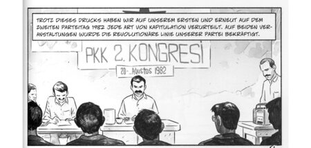 Der erste Parteikongess der PKK nach ihrer Gründungsversammlung ...