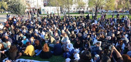 Ziviler Protest gegen das Vorgehen der türkischen Regierung (Diy
