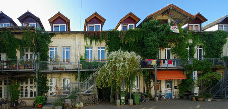 Sitz des Studios von Radio Dreyeckland in Freiburg (6.9.2009)