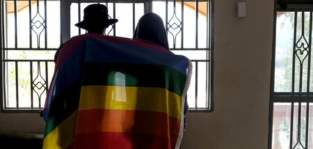 Auch das »Werben« für Homosexualität ist in Uganda unter Strafe ... Auch das »Werben« für Homosexualität ist in Uganda unter Strafe ...