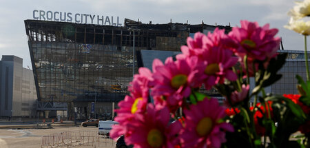 Nach dem Anschlag: Die Crocus City Hall bei Moskau