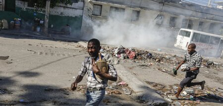 Angriff auf den Nationalpalast in Port-au-Prince am Dienstag Angriff auf den Nationalpalast in Port-au-Prince am Dienstag