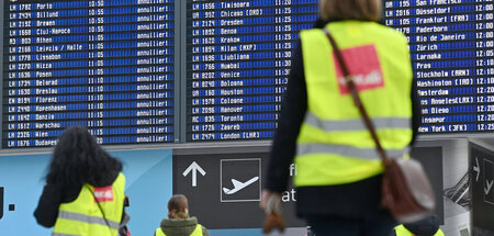 Nach fünf erfolglosen Verhandlungsrunden legten die Beschäftigte...