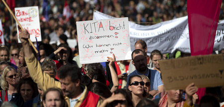 Protest für bessere Bildung (Berlin, September 2023)
