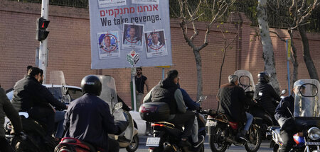 Im Fadenkreuz: Iran will Bombardierung von Botschaft nicht auf s...