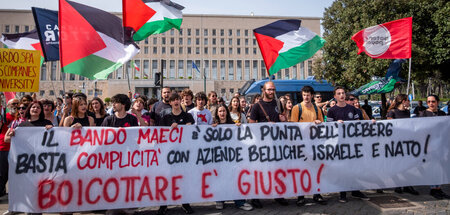 »Schluss mit der Komplizenschaft zwischen MAECI, NATO und Israel...