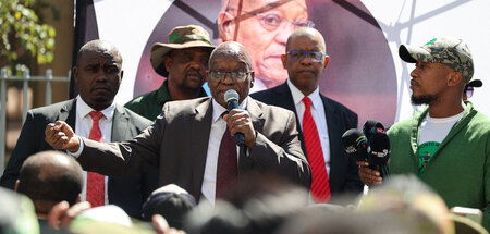 Auf Konfrontationskurs mit dem ANC: Südafrikas Expräsident Jacob...