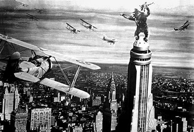 Interpretation erwünscht: »King Kong« über New York Interpretation erwünscht: »King Kong« über New York