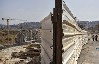 Der Siedlungsbau in Ostjerusalem geht weiter (Foto von Donnersta... Der Siedlungsbau in Ostjerusalem geht weiter (Foto von Donnersta...