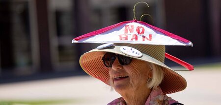 Klare Ansage: Paula Cullison von der Frauenrechtsorganisation Ar...