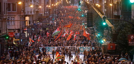 »Nazioa gara – Wir sind eine Nation«: Kundgebung der Unabhängigk...