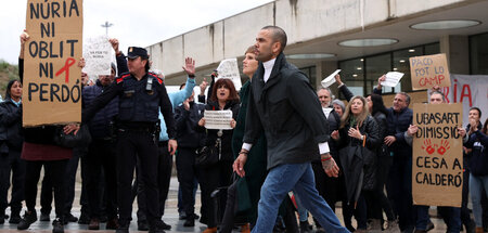 Vorerst auf freiem Fuß: Dani Alves (Barcelona, 25.3.2024)