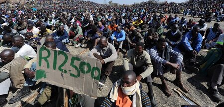 Arbeiterrechte werden in Südafrika auch unter der Herrschaft des...