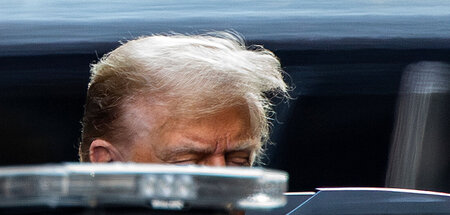 Der Prozess trifft den Ansatz des Politischen: Expräsident Trump...