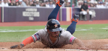 In dünner Luft fliegt es sich leichter: José Altuve landet einen...