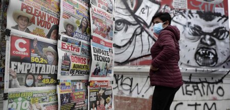 Trugen zur Neutralisierung der Proteste in Peru bei: Zeitungen d...