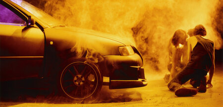 Licht, Sound und Körper (Theaterszene)