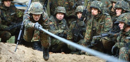 Grundausbildung bei der Bundeswehr
