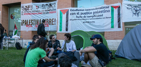 Hier kommt keiner auf die Idee, Studierende mit Polizeigewalt vo...