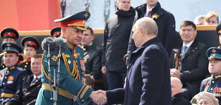 Vor der Rochade. Putin und sein ehemaliger Verteidigungsminister