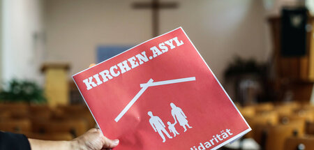 Scheint keine Achtung in der Politik zu finden: Kirchenasyl (Sym...