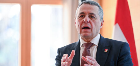 Der Außenminister der Schweiz: Ignazio Cassis