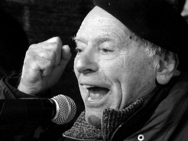 Leben im Widerstand: 2005 protestierte Peter Gingold gegen einen...