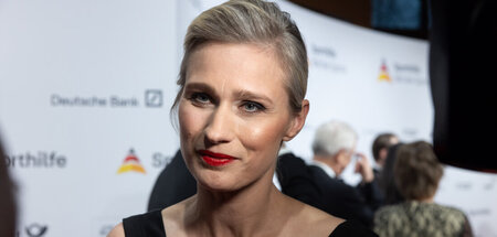 Die ehemalige Fechterin Britta Heidemann beim Ball des Sports in...