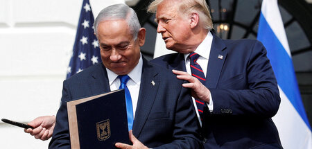 Trotz Kriegsverbrechen in Washington gern gesehen: Israels Premi...