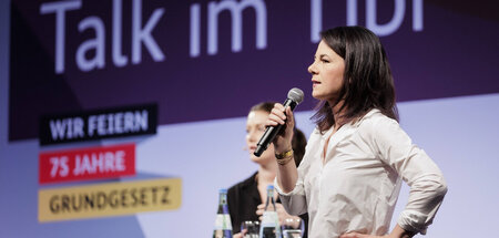 Annalena Baerbock am vergangenen Sonntag in Berlin