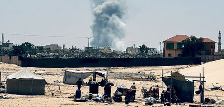 Noch kein Ende in Sicht: Israelischer Luftangriff am Montag auf ...