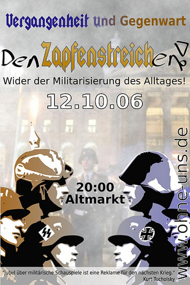 Nazipropaganda? Das inkriminierte Plakat.