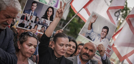 Türkei: Demonstration für die Angeklagten (Ankara, 17.5.2024)