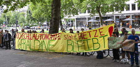 Bei Studierenden genießt Geraldine Rauch großen Rückhalt (Berlin...