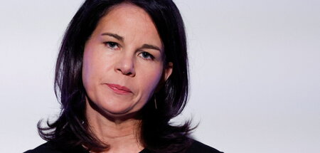 Mimik kann sie, Feminismus nicht so gut: Außenministerin Baerboc...