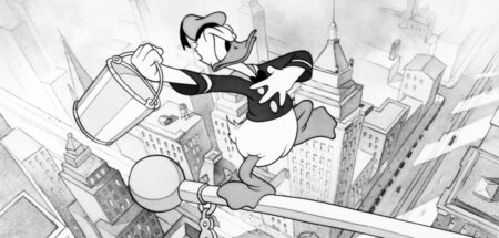 Fenster putzen: Donald Duck (1940)