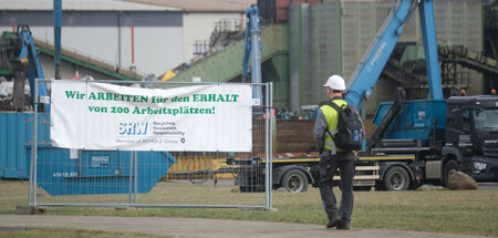 Der Druck auf die streikenden Arbeiter war groß: SRW Metalfloat ...