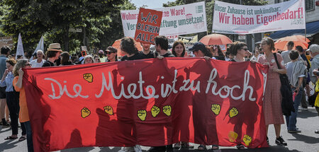 »Die Miete ist zu hoch!« Demo gegen Mietenwahnsinn, Verdrängung ...
