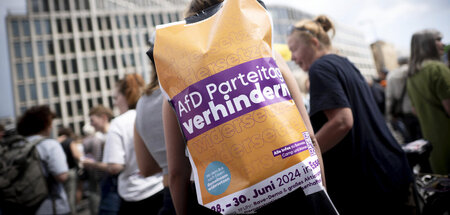 Das Maximalziel: Geht es nach den Protestierenden, soll der AfD-...