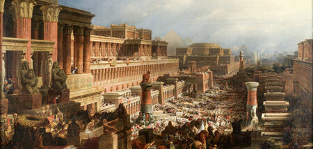 David Roberts: »The Departure of the Israelites« (Öl auf Leinwan...