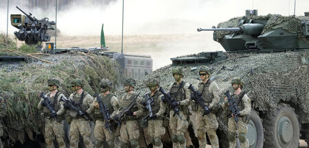 »Rüstungsspirale völlig aus dem Ruder geraten«: Deutsche Truppen...