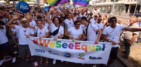 Bis zum nächsten Mal: Christopher Street Day in Frankfurt am Mai...