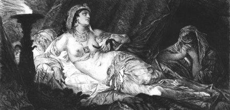 Hans Makart: »Der Tod der Kleopatra«, 1875–76