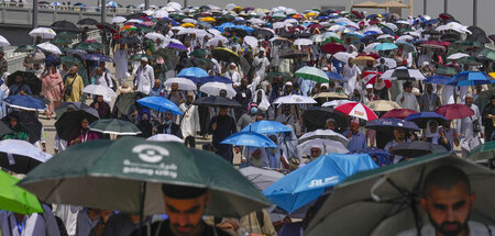 Über 51 Grad Celsius wurden in Saudi-Arabien Montag vergangener ...