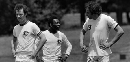Das erste Mal so richtig Geld verdienen: Franz Beckenbauer, Pelé...