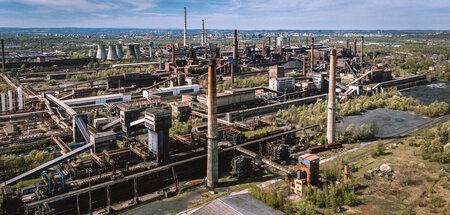 Endgültig bankrott: das Liberty-Ostrava-Werk im April