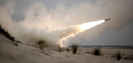 Immer näher ran an die russische Grenze: Abschuss einer Himars-R...